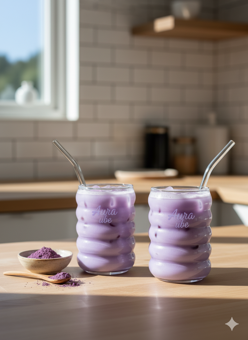 Set de 2 verres Aura Ube